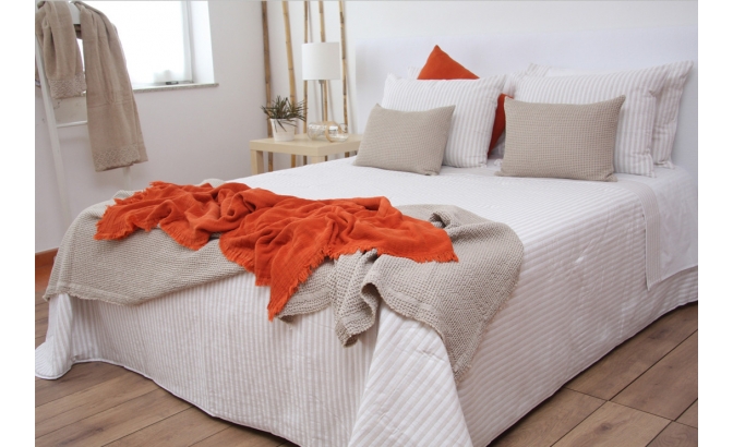 Edredón Sasha beige