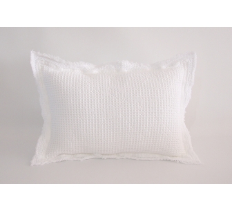 Coussin Tricana Blanc