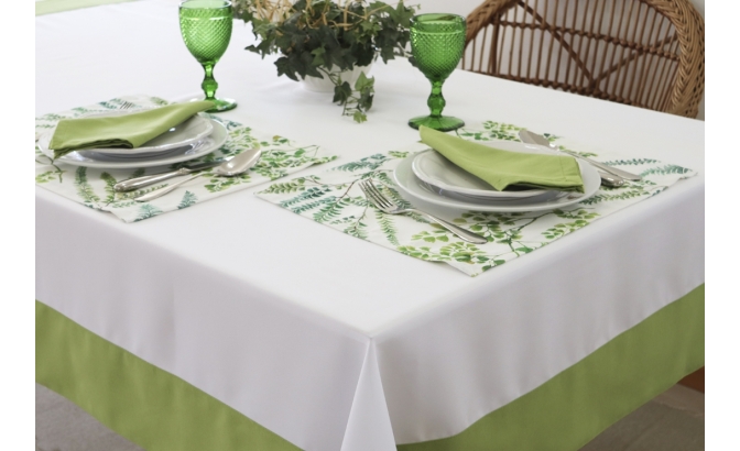 Nappe anti-taches cendra vert