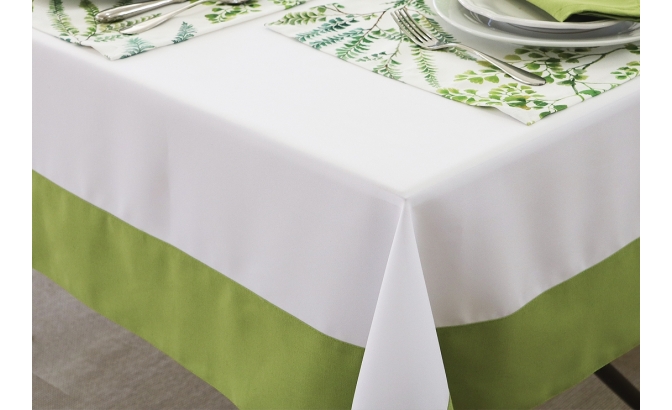 Nappe anti-taches cendra vert