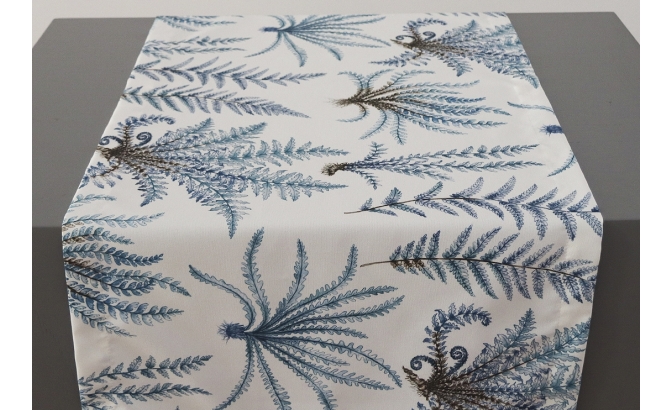 Chemin de table Mini Fetos bleu