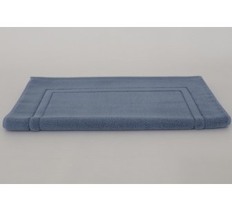 Bath mat blue