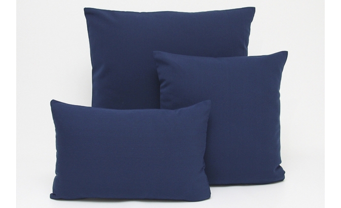 Almofada exterior azul