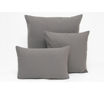 Coussin extérieur gris