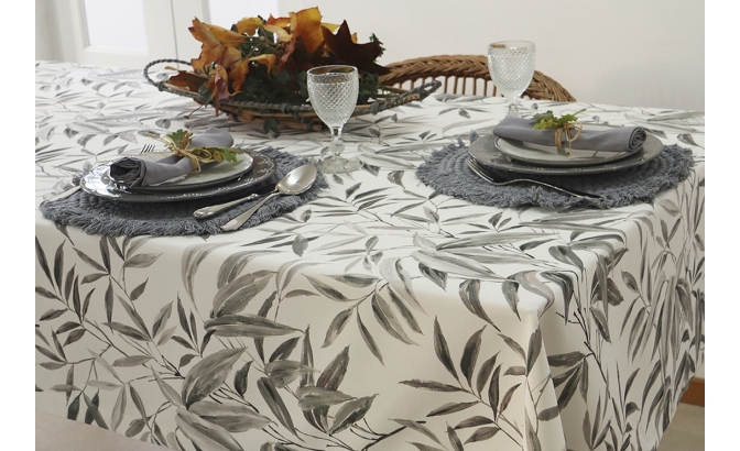 Tablecloth Salgueiro grey