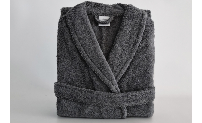 Peignoir gris foncé