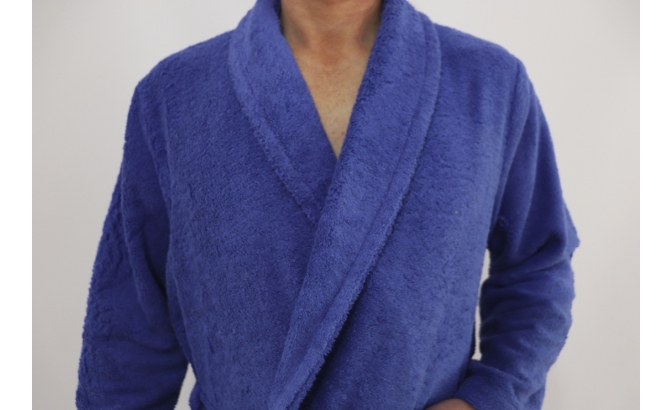 Roupão de banho azulão