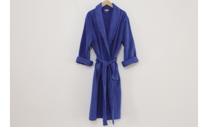 Peignoir bleu