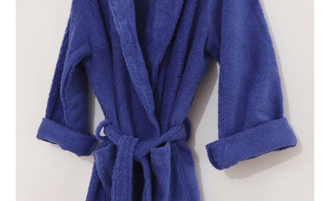 Roupão de banho azulão