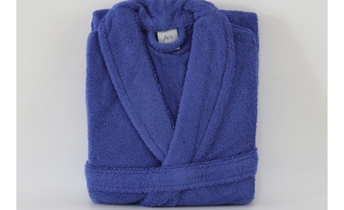 Peignoir bleu