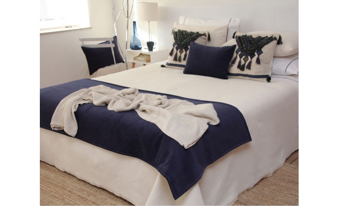 Edredón Marseille beige