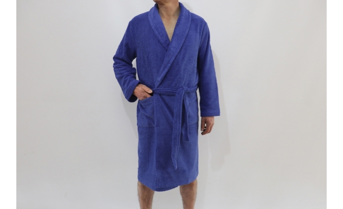 Roupão de banho azulão