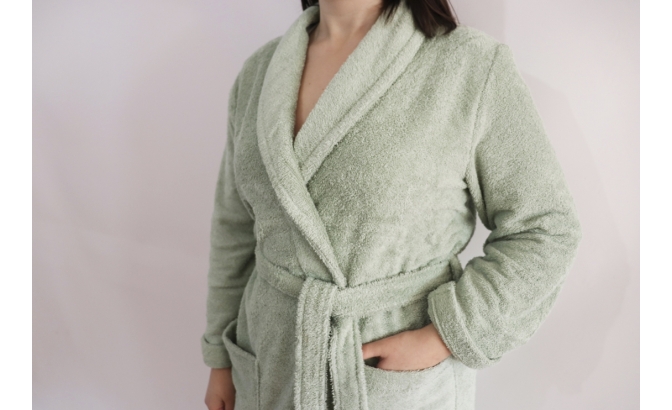 Peignoir eua vert