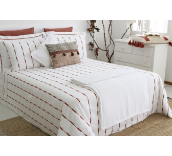 Edredão Swede telha