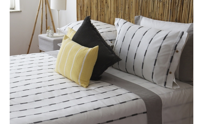 Conjunto de funda nordica Swede gris