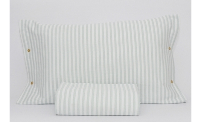 Set de housse de couette Sasha vert