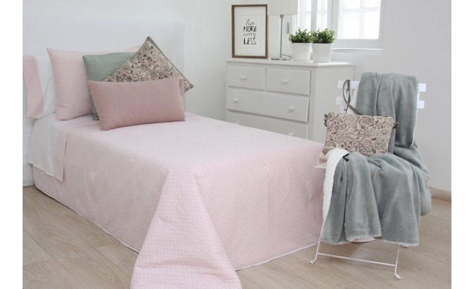 Édredon Alasca rose