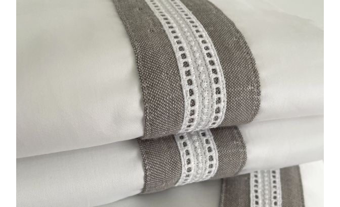 CETIM 300 fios Lençol de...