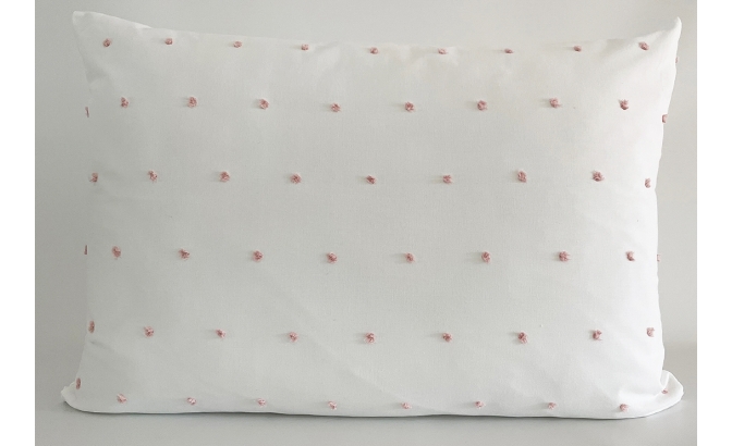 Almofada Plumetti rosa