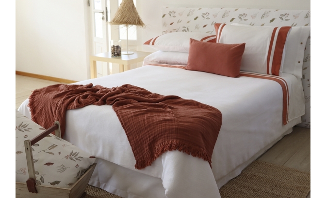 Conjunto saco edredão Favinho branco