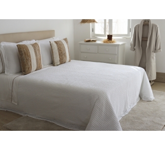 Edredão Saphire renda