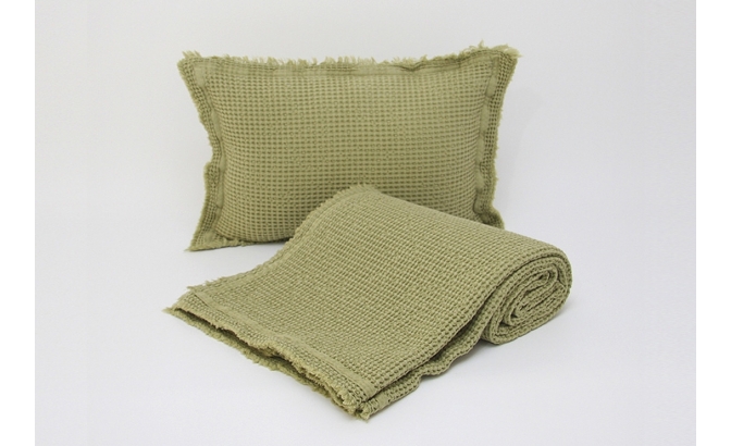 Couverture Tricana Vert