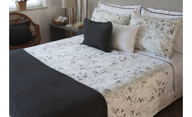 SATIN 200 thread count Duvet set Neutral