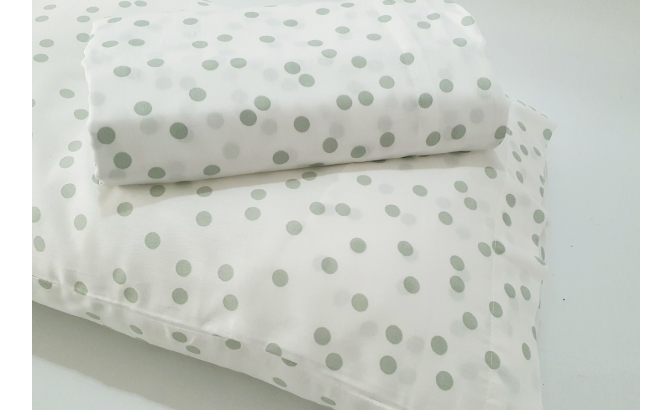 SATIN 200 fils draps de dessus avec...