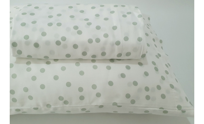 SATIN 200 fils draps de dessus avec...