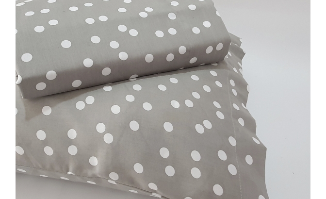 SATIN 200 fils draps de dessus avec...