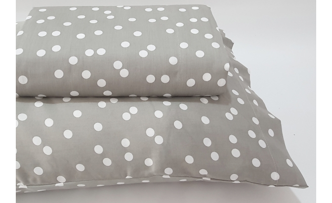 SATIN 200 fils draps de dessus avec...