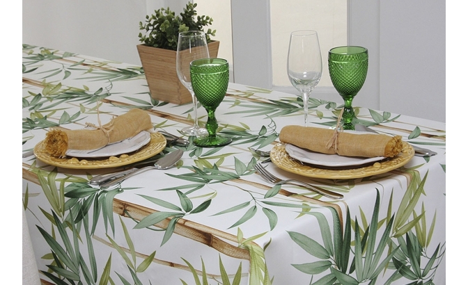 Nappe anti-taches bambou