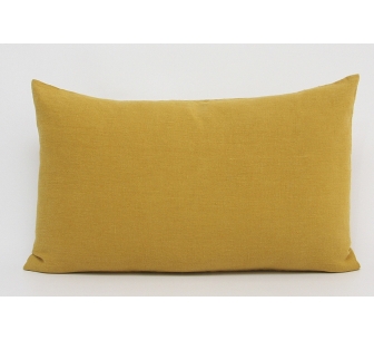 Coussin porticcio moutarde