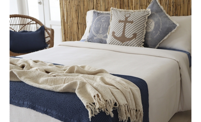 Set de housse de couette Marseille beige