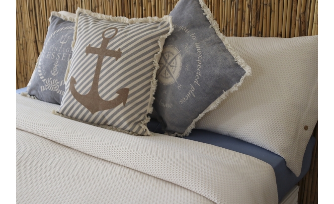 Set de housse de couette Marseille beige