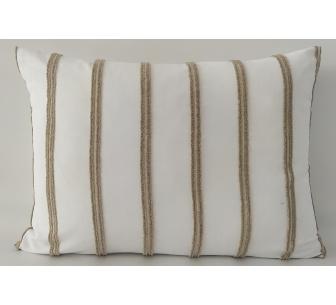 Coussin Bari beige