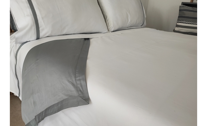 Conjunto funda nórdica Caetano gris