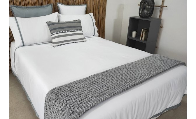 Caetano grey duvet bag set