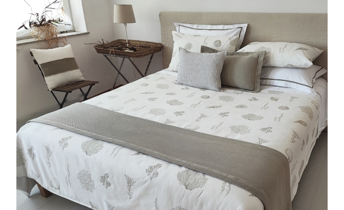 Seashells duvet bag set