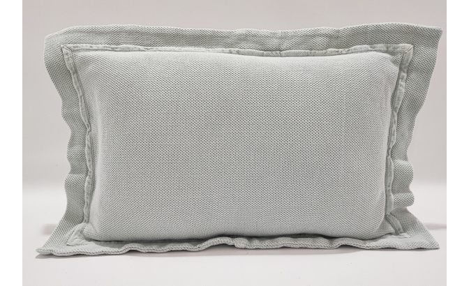 Almofada Favinho Verde Agua