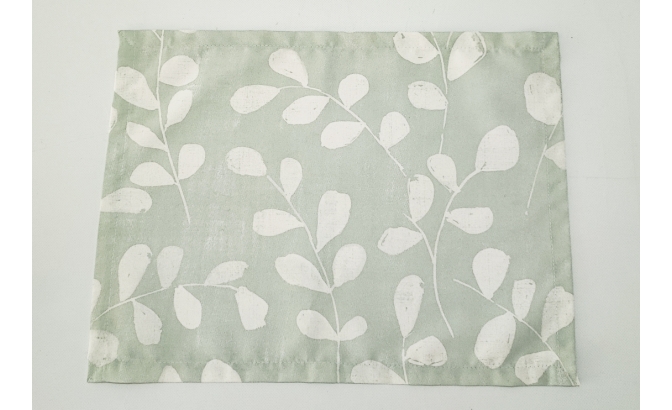 Individual Folha seca verde