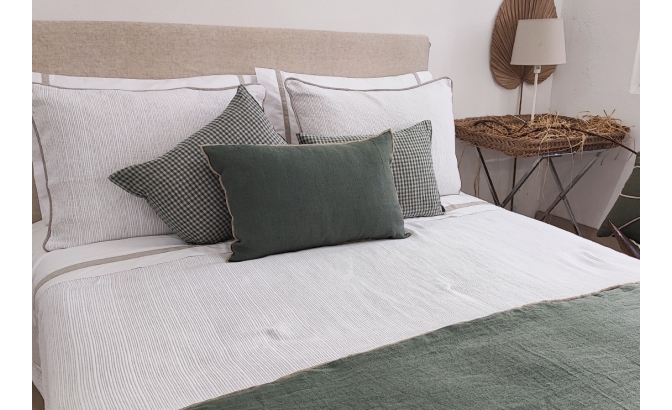 Edredão Olimpia bege