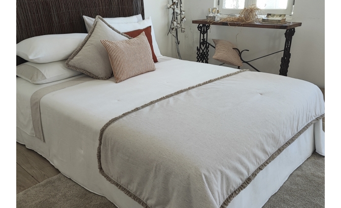White Amalfi duvet