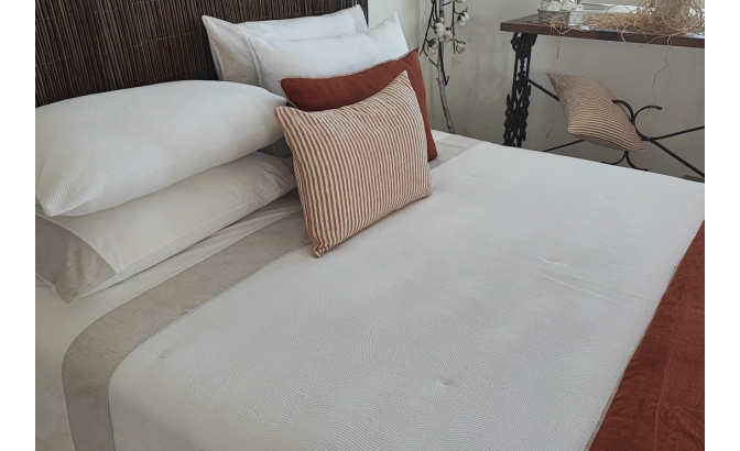 White Amalfi duvet
