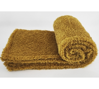 Blanket Tedy mustard