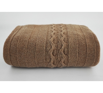 Camel wool blanket