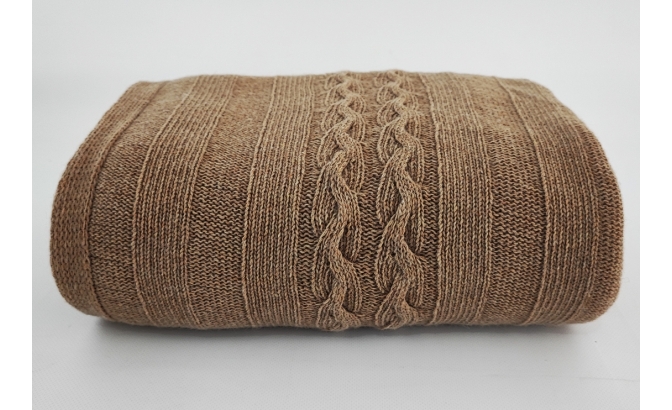 Camel wool blanket