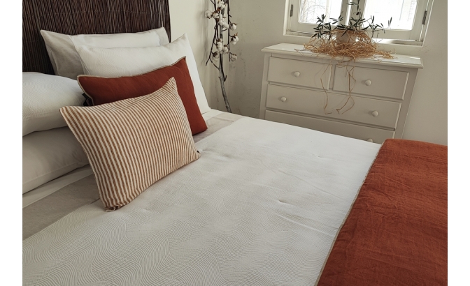 White Amalfi duvet