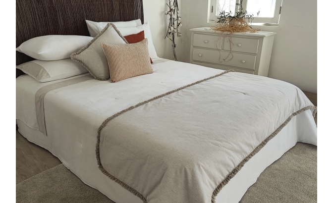 White Amalfi duvet