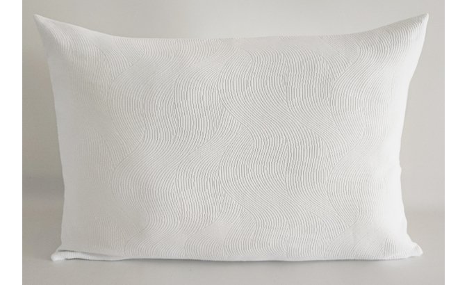 White Amalfi pillowcase